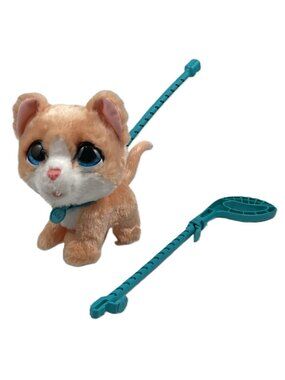 furReal Walkalots Big Wags Interactive Kitty by Hasbro – Electronic Plush Pet